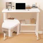 طاولة مكتب موفرة للمساحة بعجلات - 2