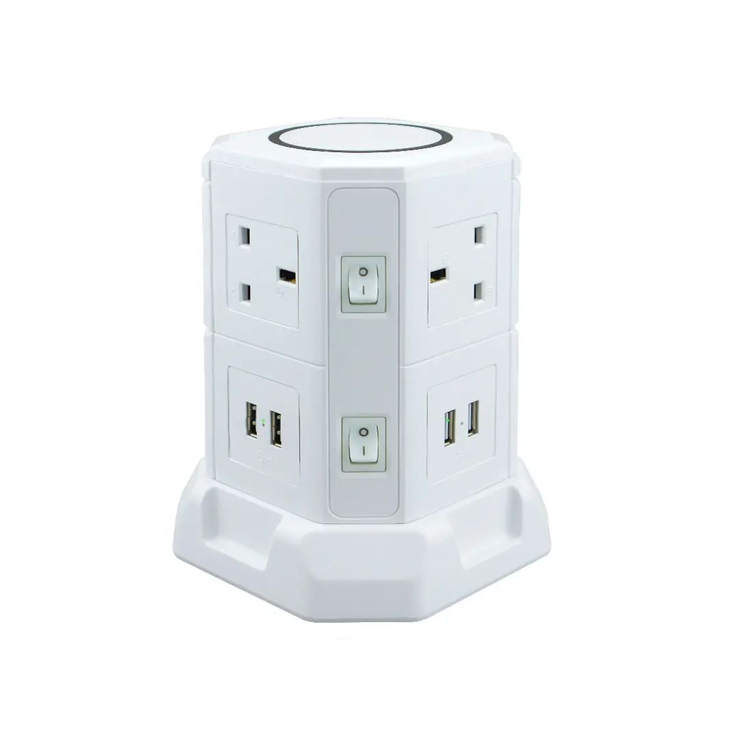 Multiple Power Socket with Wireless Charging A product thumbnail 5