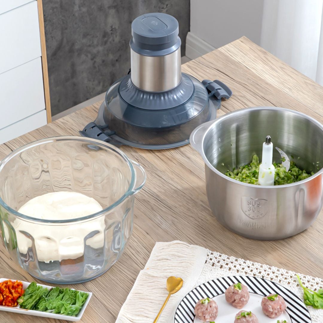 عجانة ومفرمة لحوم كهربائية - 3