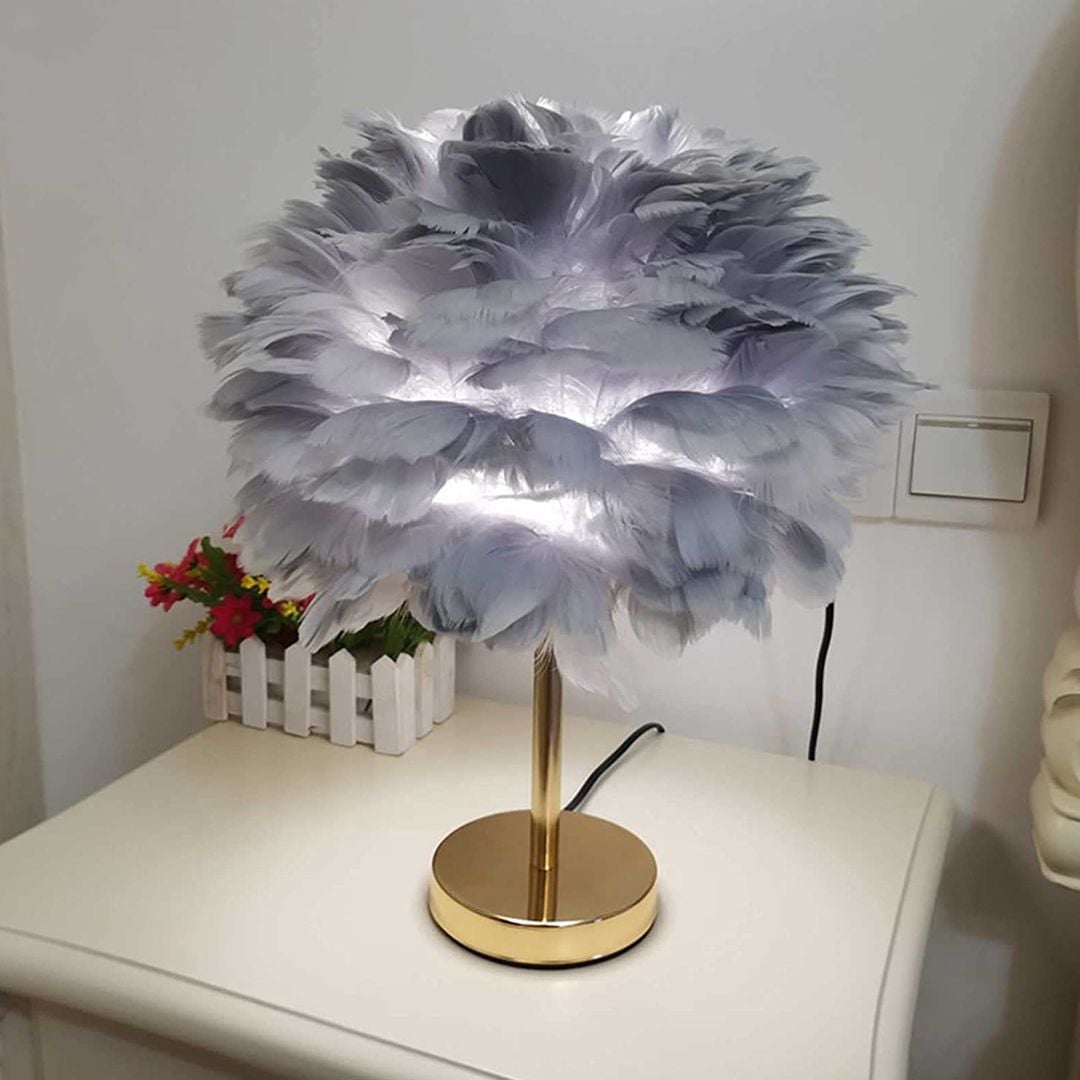 Table Light Feather LED Lamp product thumbnail 2