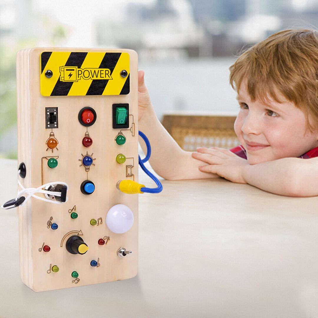 LED Light Switch Busy Board product thumbnail 9
