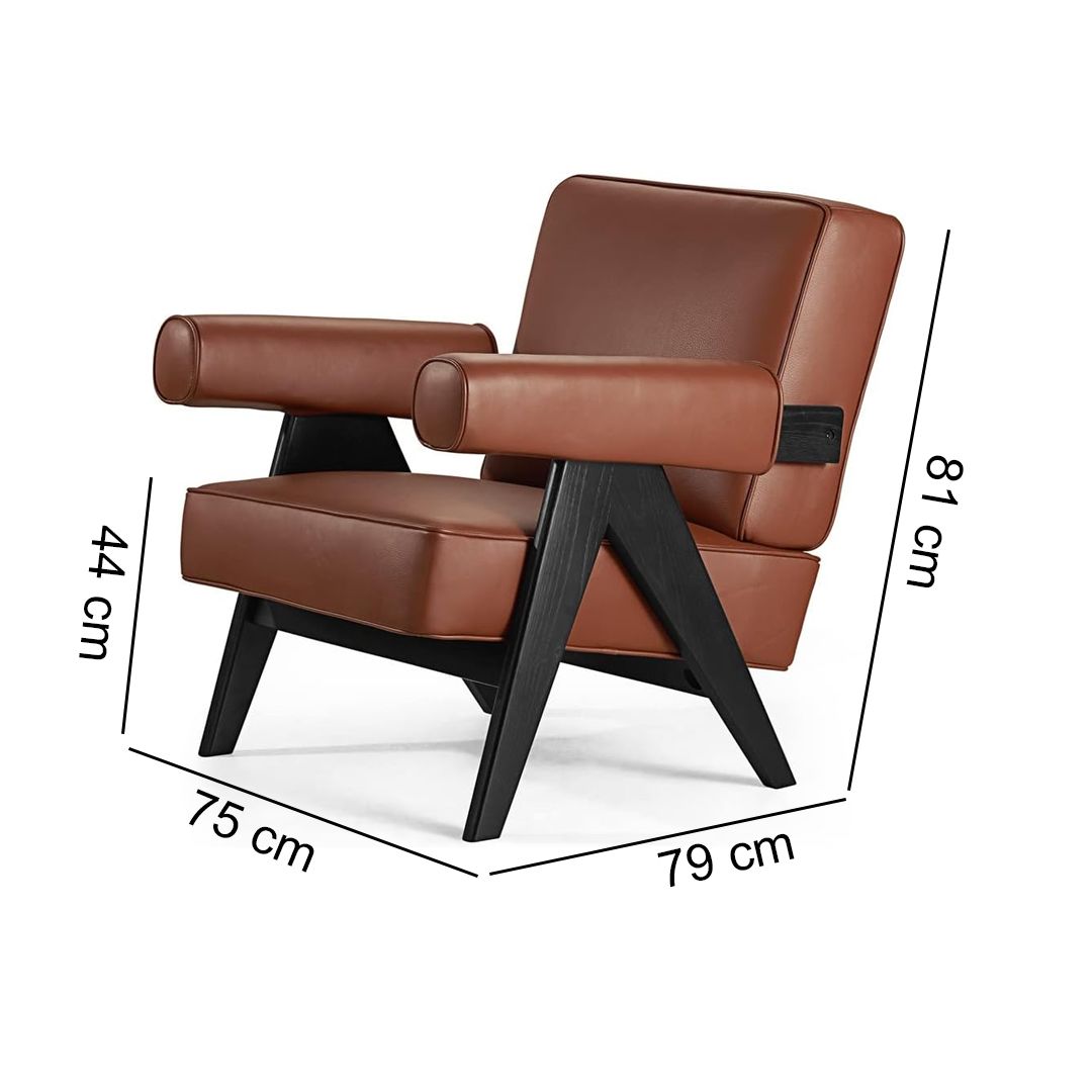 Luxury Leather Chair with a Classic Touch product thumbnail 20