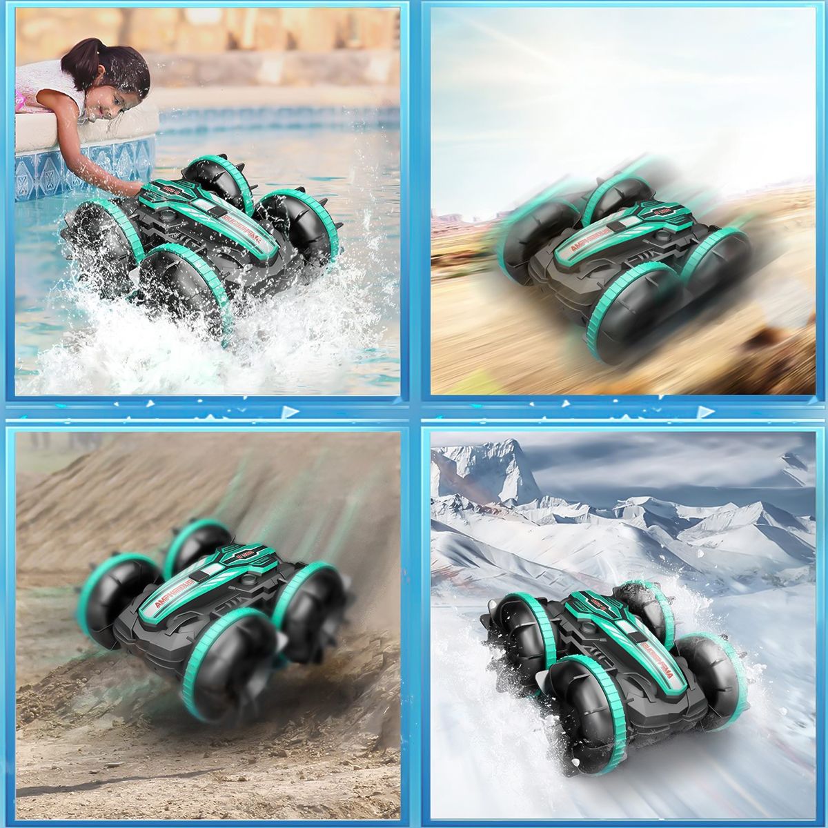 السيارة البرمائية للأطفال  - 4