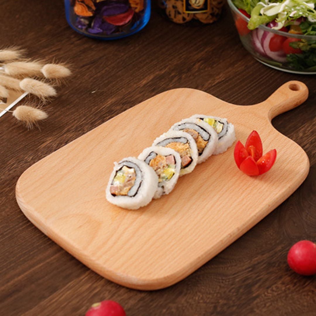 Wooden Cutting and Serving Platter - Medium - 9