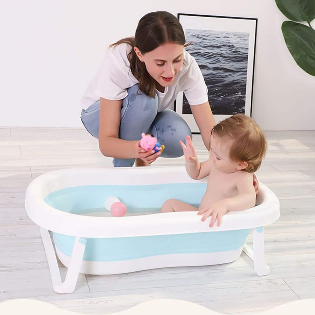 Baby Folding Bathtub with Thermometer product thumbnail 14