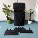 سلة غسيل ثلاثية مع غطاء ضد الماء - 8