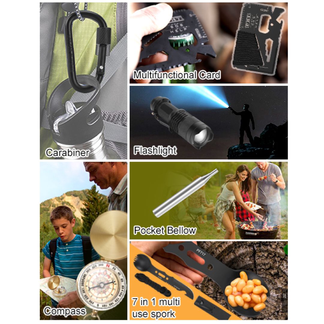Hiking Tools Kit - 15 pcs product thumbnail 9