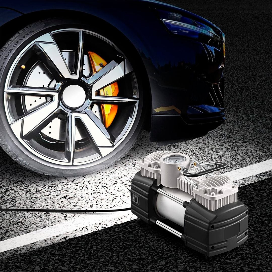 مجموعة إصلاح السيارات مع كمبروسر هواء - 1