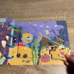 كتاب ملصقات الكائنات البحرية التعليمي - 3