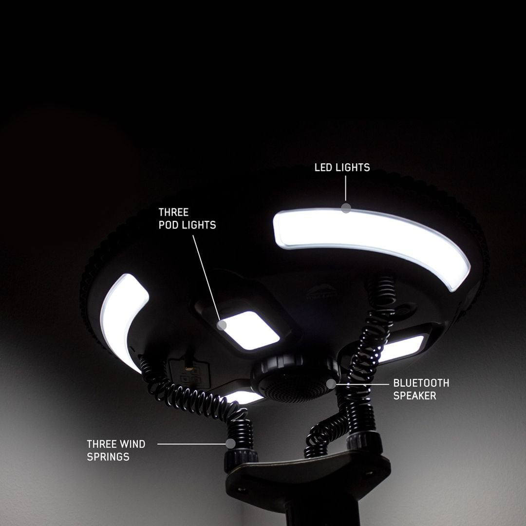 ضوء التخييم الثلاثي مع سبيكر - 21