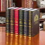 مجموعة ديكور الكتب العتيقة