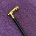 Leopard Handle Walking Stick - 31