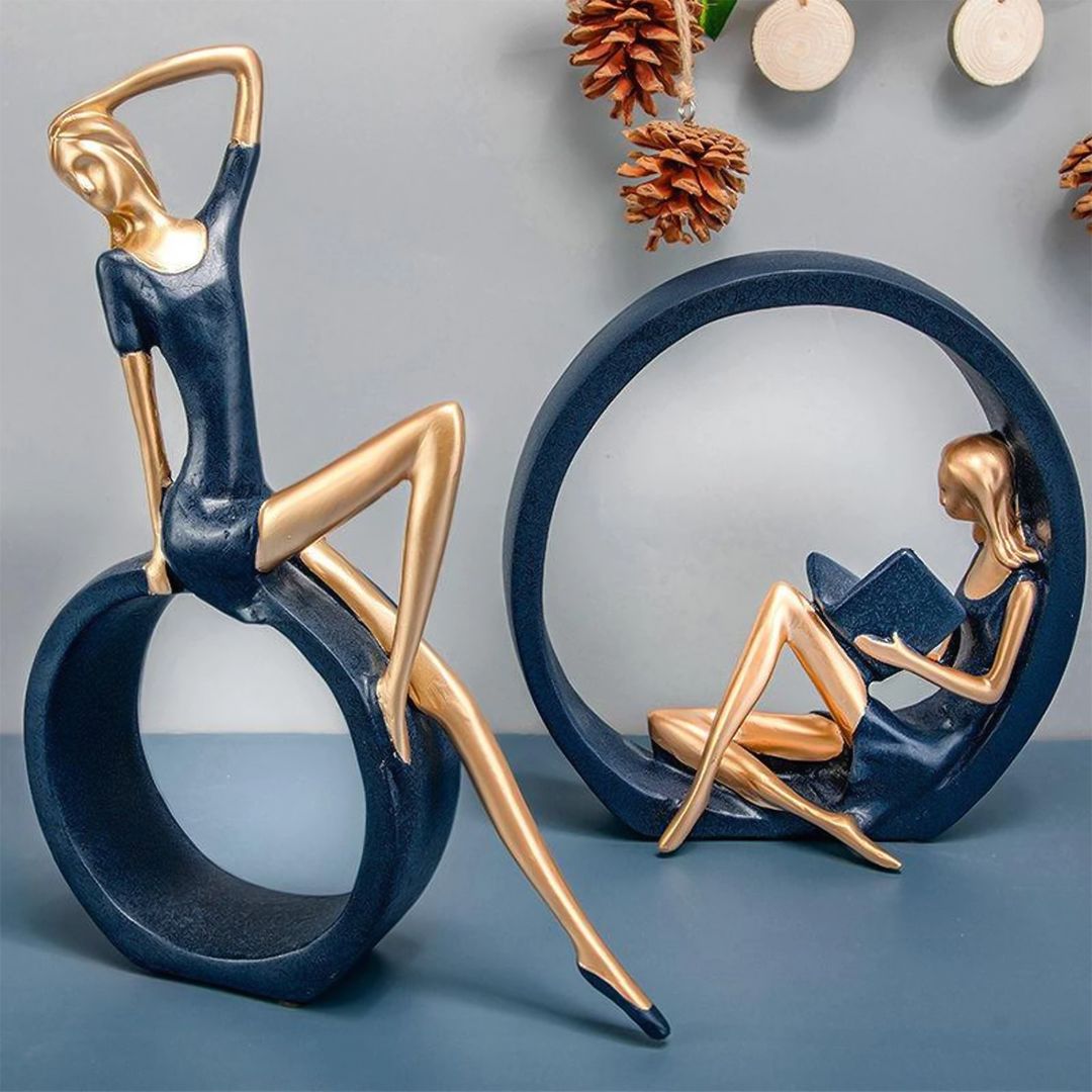 Yoga and Reading Decor Figurines product thumbnail 2