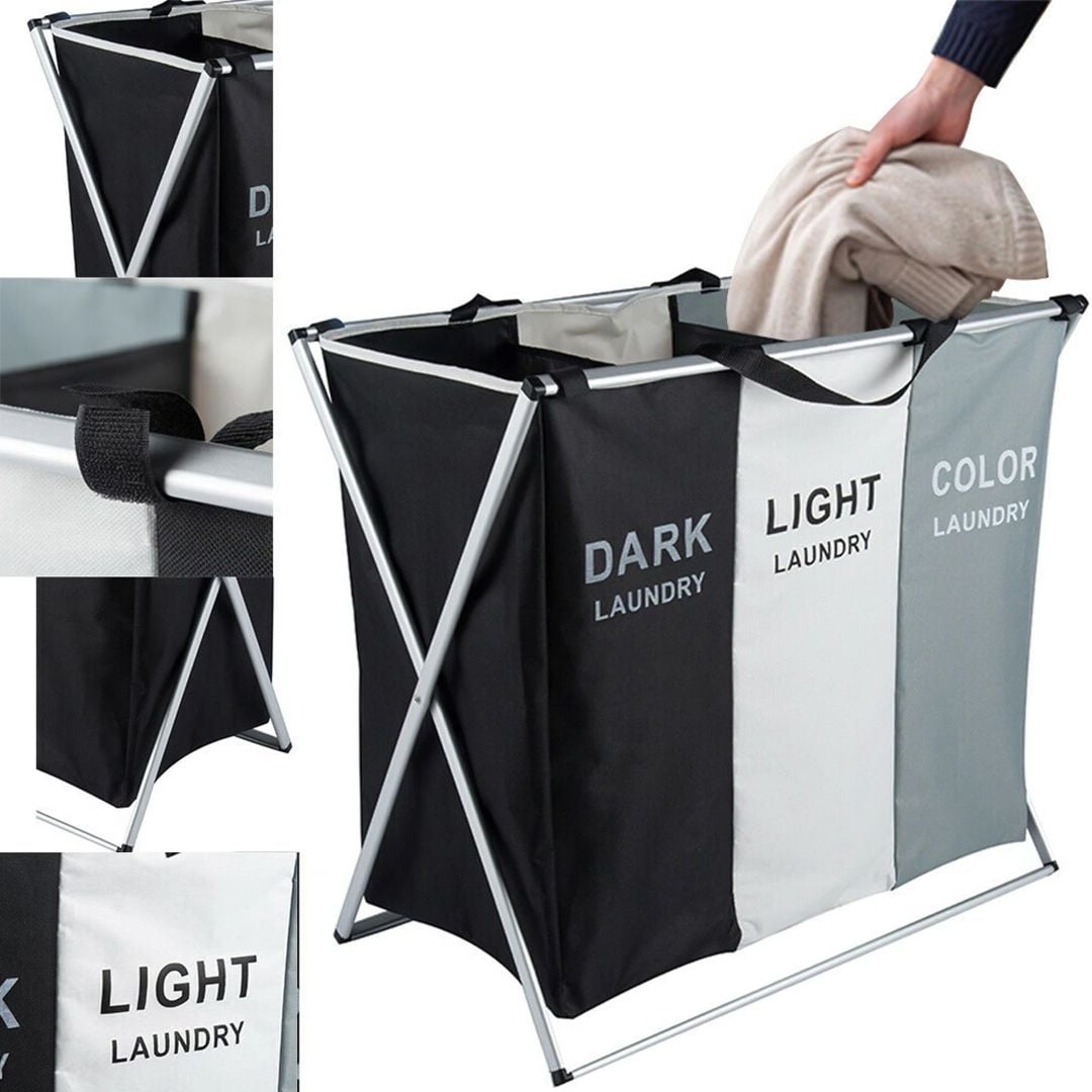 Three Section Laundry Basket product thumbnail 9