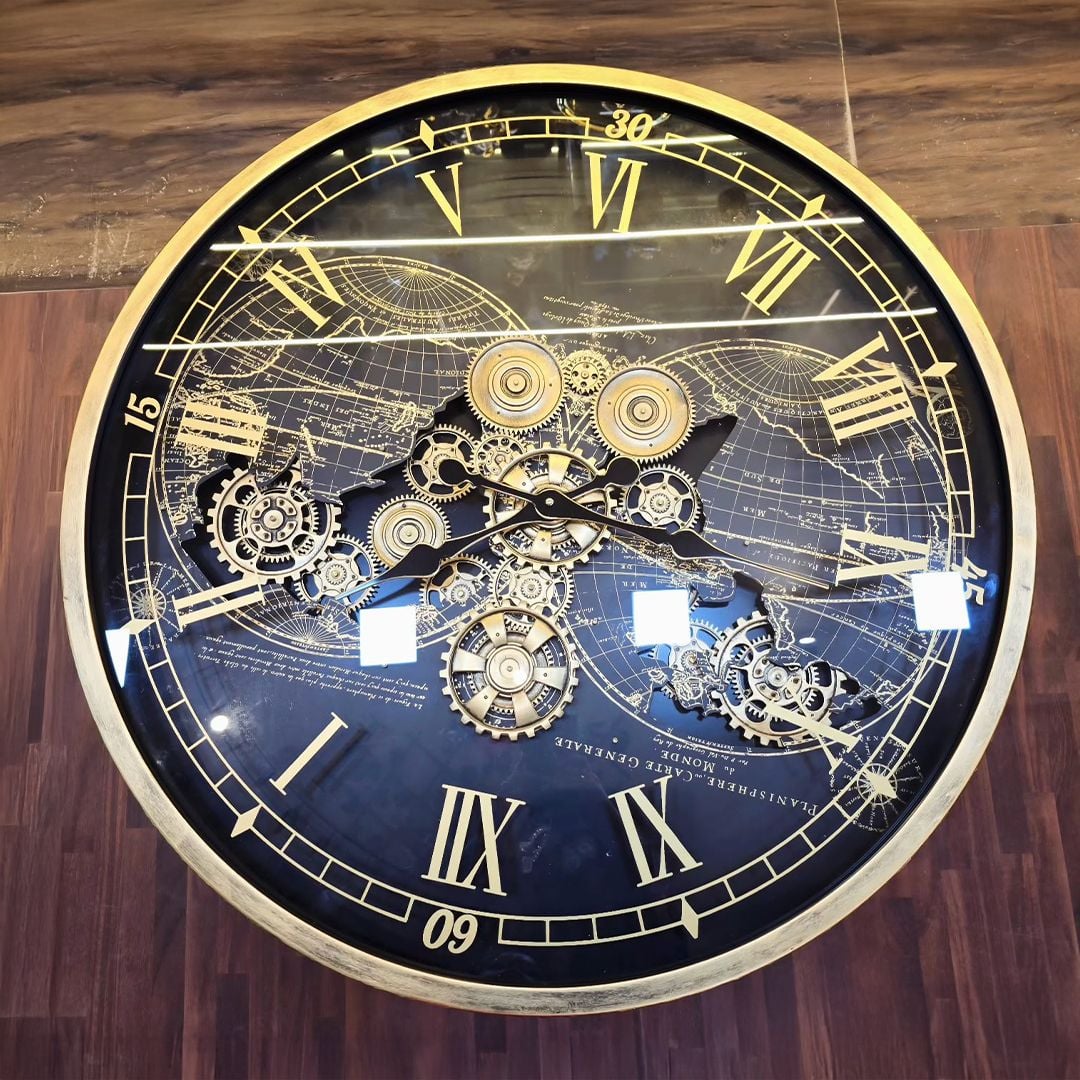 طقم طاولات بتصميم تروس ساعة فني فاخر - 9