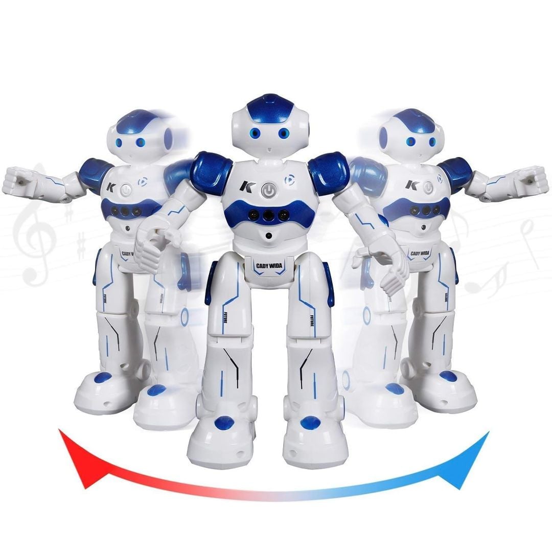 روبوت ذكي تفاعلي مع امكانية التحكم عن بُعد - 3