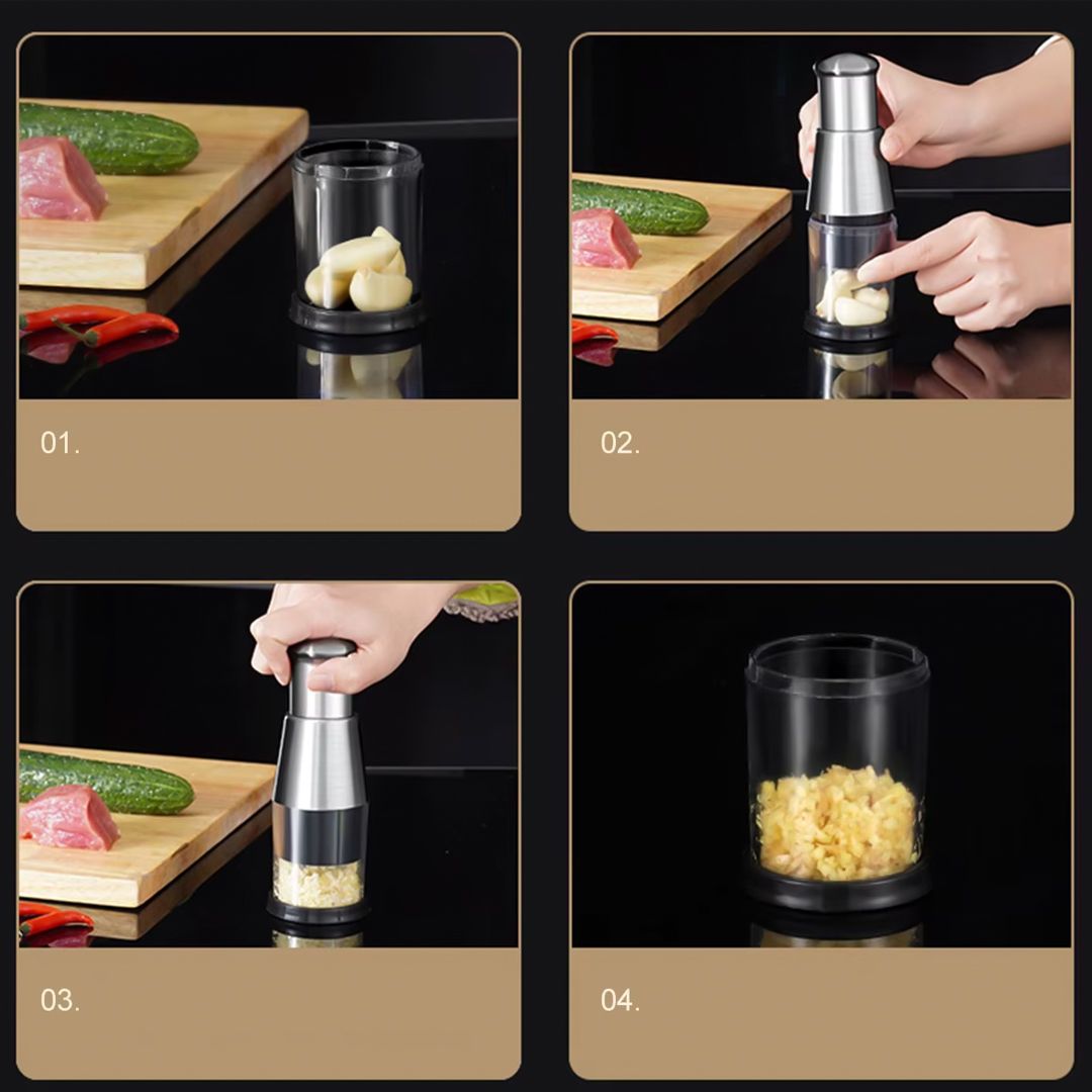 قطاعة الثوم اليدوية - 5