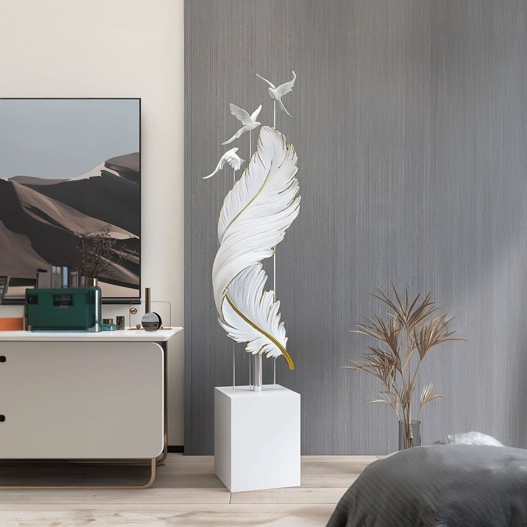 Feather Decor Statue With Bluetooth product thumbnail 15