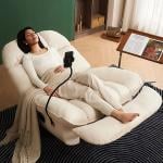 كرسي هزاز مع حامل للهاتف - 1