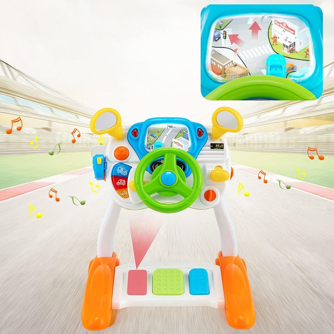 Interactive Ride-On Toy for Kids with Seat product thumbnail 14
