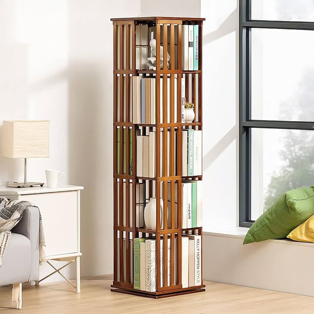 Rotating Bamboo Bookshelf product thumbnail 3