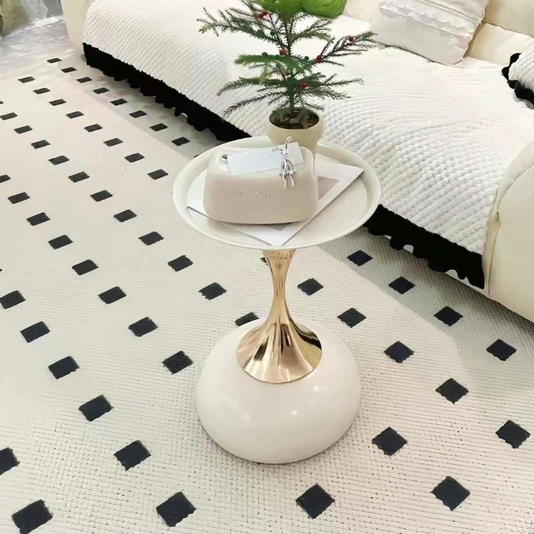 طاولة جانبية فاخرة بتصميم مزهرية - 19