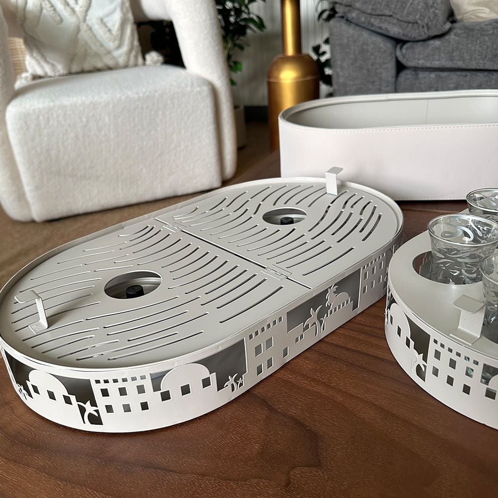 صندوق تحضير وتقديم الشاي والقهوة العربية من روح - 13