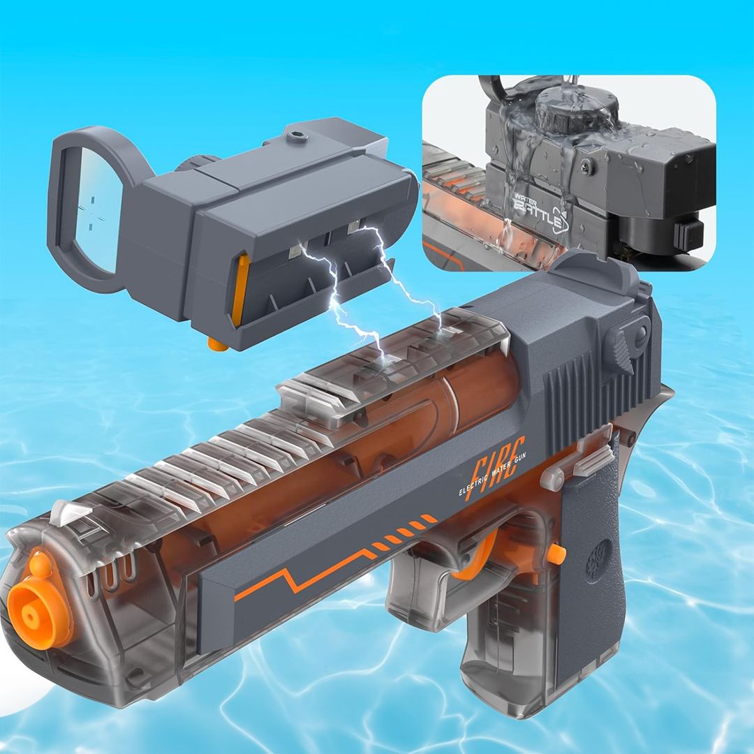 مسدس مائي أوتوماتيكي بسعة كبيرة - 11