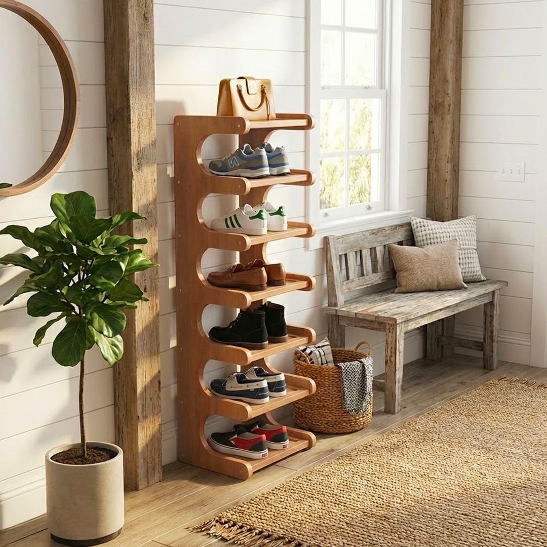 رفوف تنيظّم عامودية متعددة الاستخدامات - 1