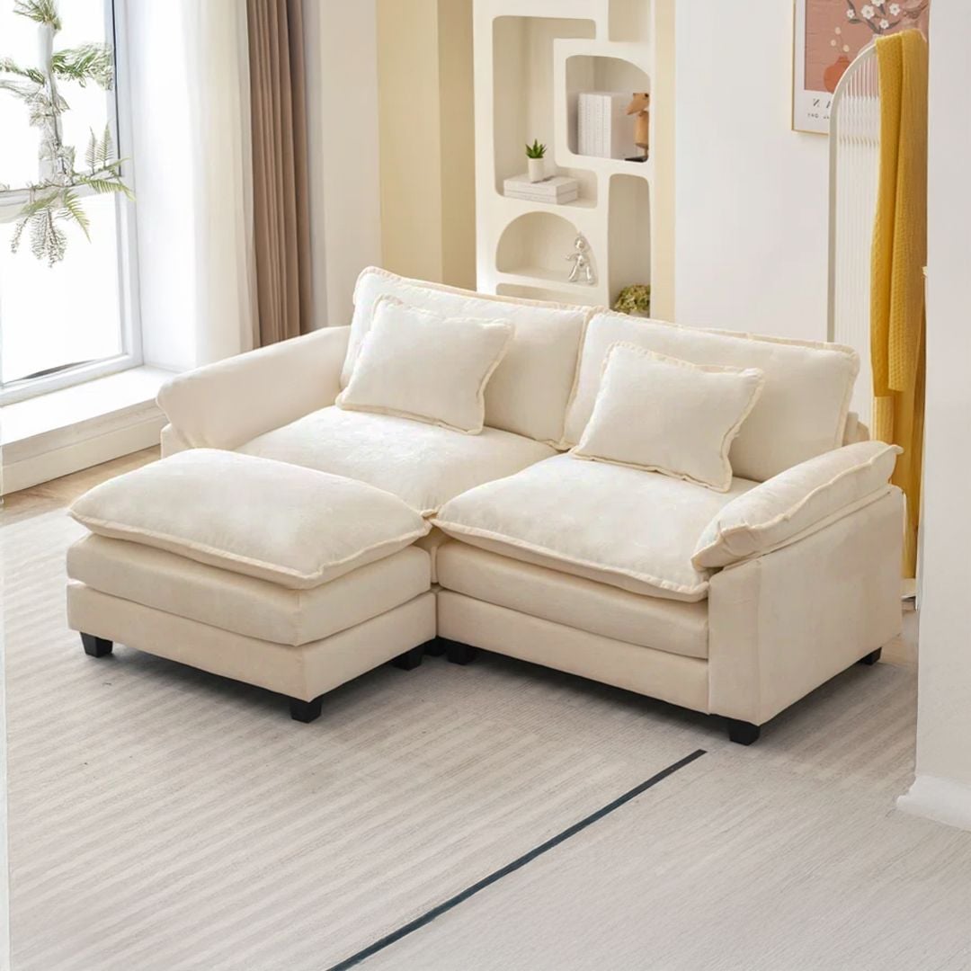 Double Sofa with Footrest product thumbnail 4