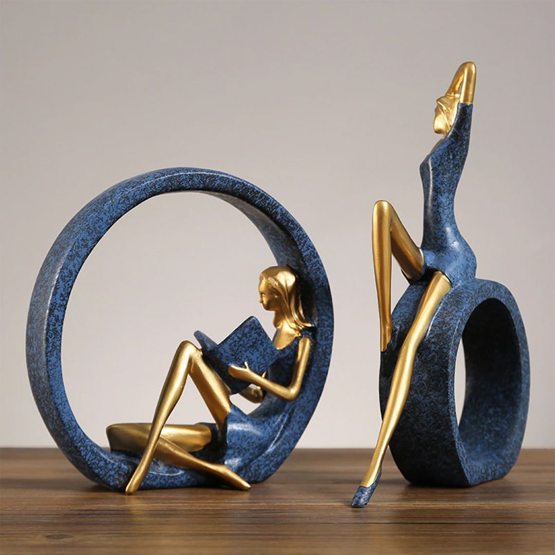 Yoga and Reading Decor Figurines product thumbnail 15