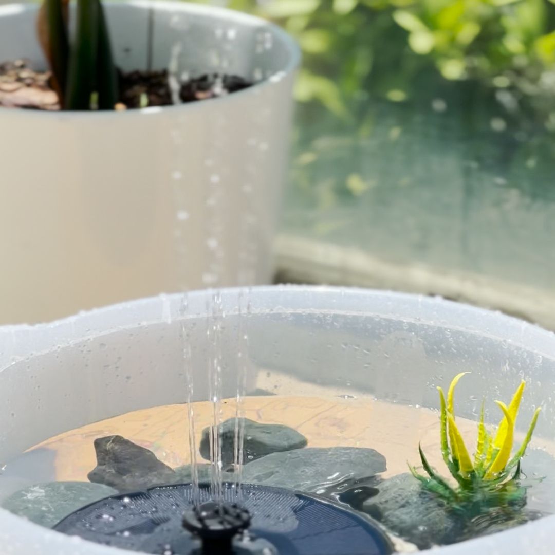 النافورة المُضيئة على الطاقة الشمسية - 25