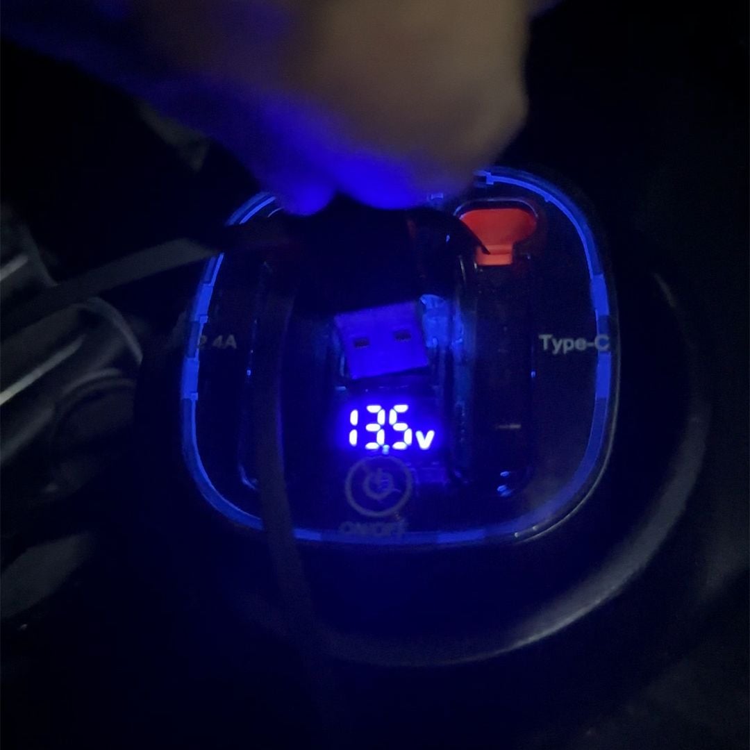 شاحن سيارة سريع 4 في 1 - 4