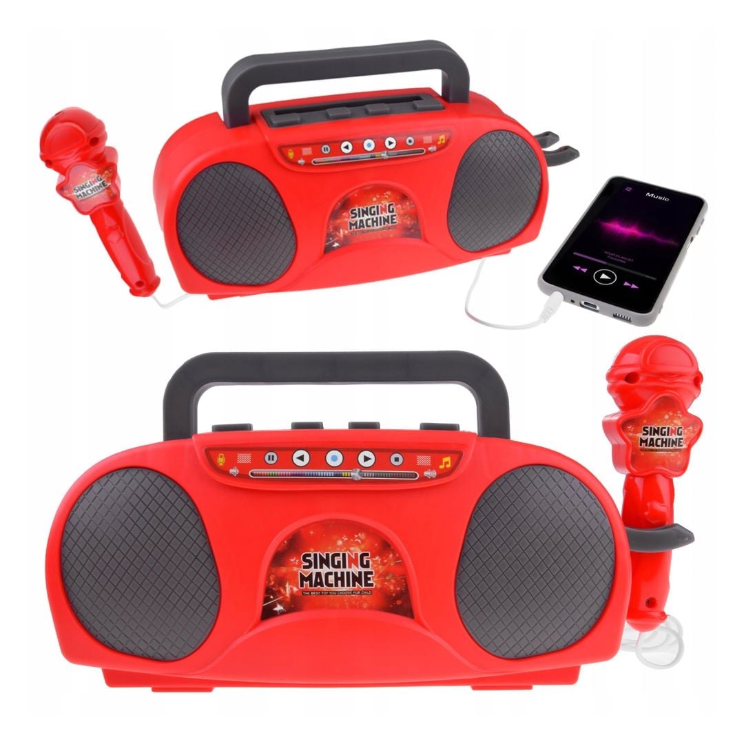 لعبة راديو و ميكروفون كاريوكي للأطفال - 10