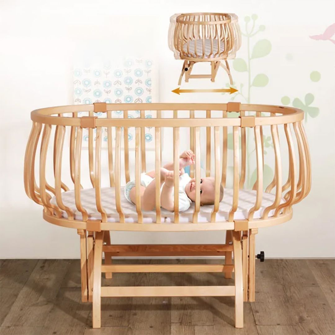 Wooden Bed for Newborns product thumbnail 2