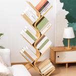 رفوف خيزران أرضية للكتب - 2