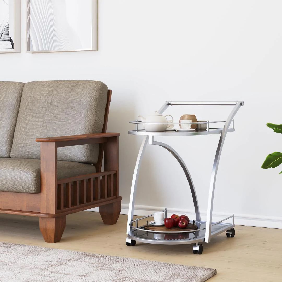 Bar Cart Stainless Steel Table product thumbnail 14