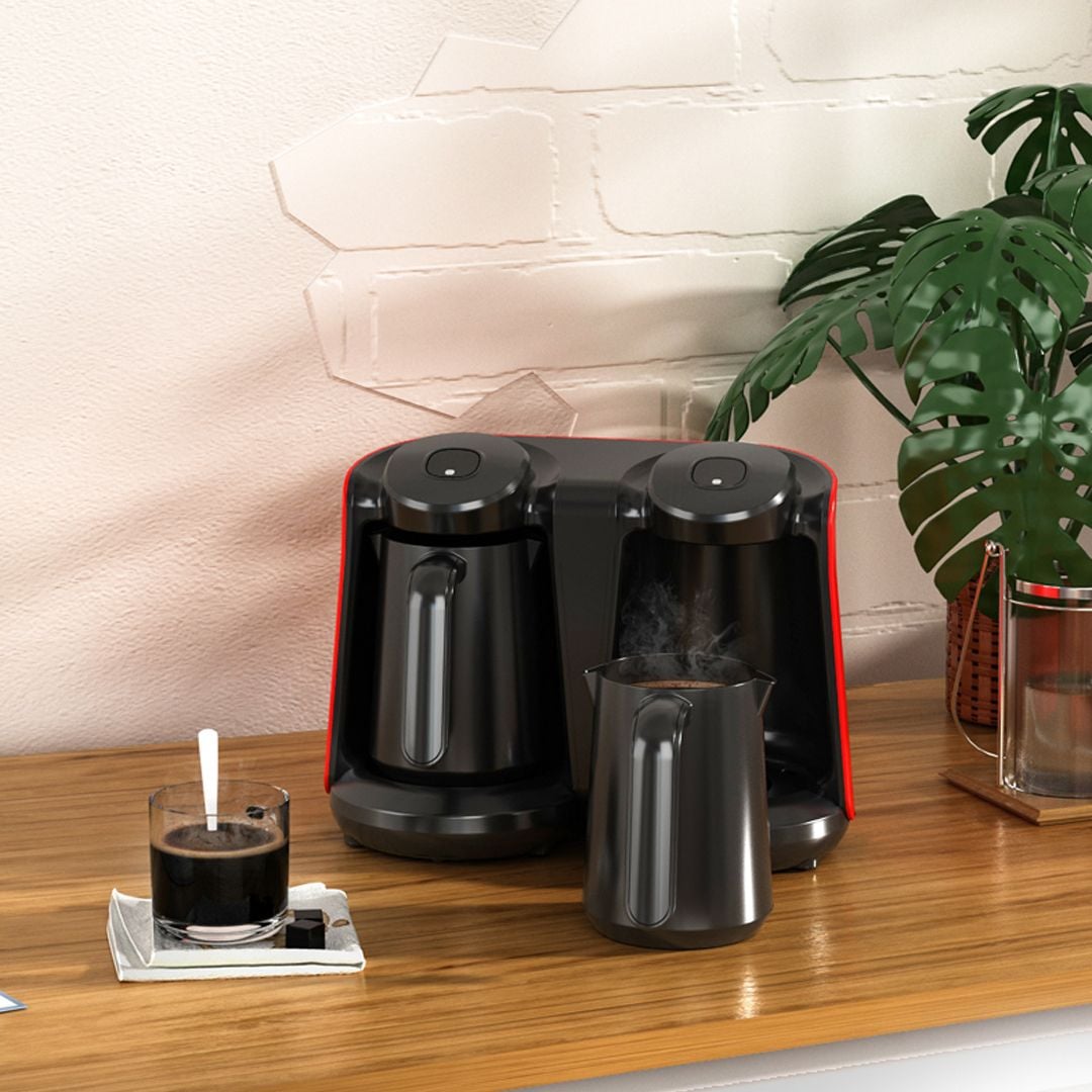 ماكينة صنع القهوة التركية المزدوجة - 3