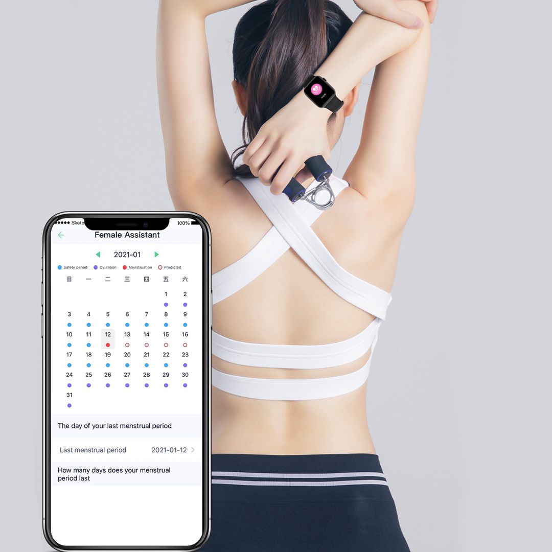 Smart watch with wireless charging product thumbnail 4