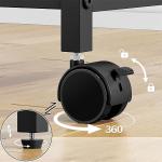 منظم غسيل ثلاثي مع رف خشبي - 4