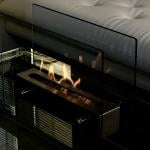 ديكور فاير بليس زجاجي - 4