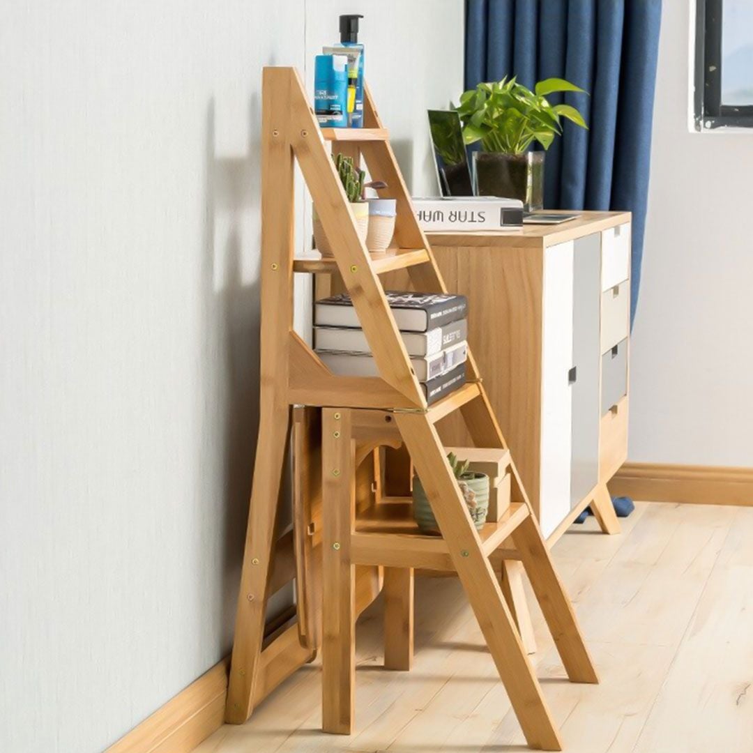 كرسي و سلم البامبو - 2