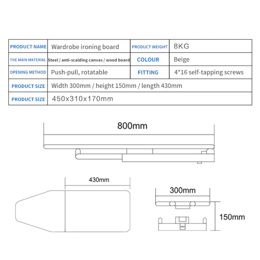 Hidden Ironing Board product thumbnail 4