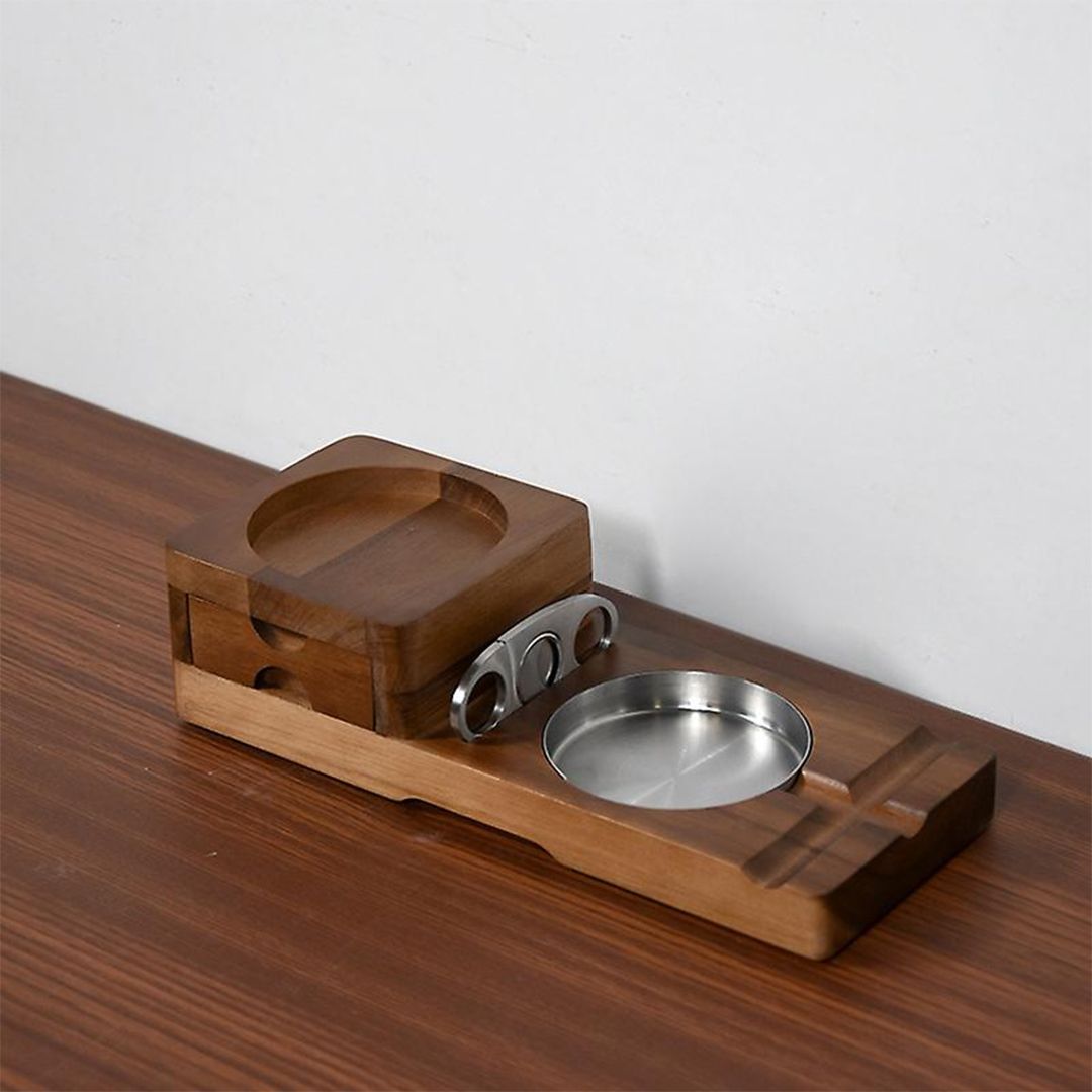 Wooden Ashtray with Cup Coaster product thumbnail 6