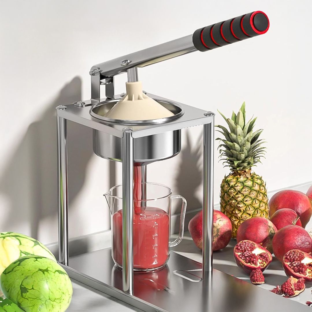 عصارة يدوية متينة من الستانلس ستيل - 2