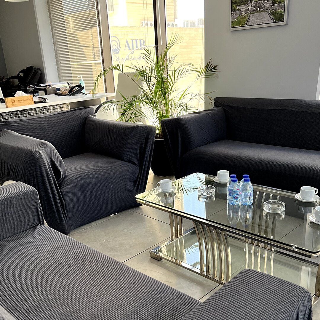 غطاء الكنب المطاطي مقعد 1 - 1