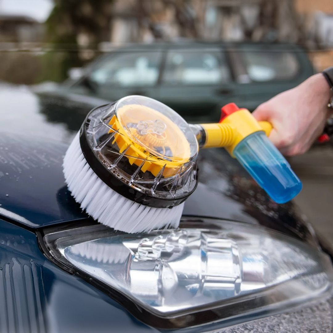 فرشاة غسيل السيارة الدوارة - 2