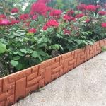 ديكور سياج الحديقة البلاستيكي - 15