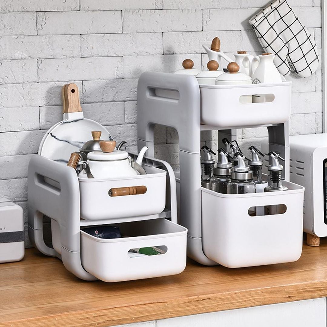 Kitchen Storage Rack With Wheels