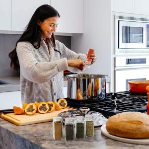 مجموعة مرطبانات التوابل الزجاجية - 3